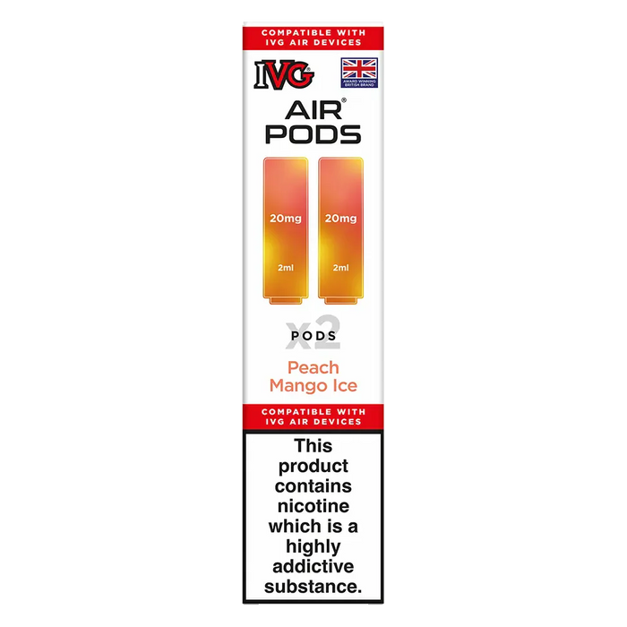 IVG Air Prefilled Pods Peach Mango Ice