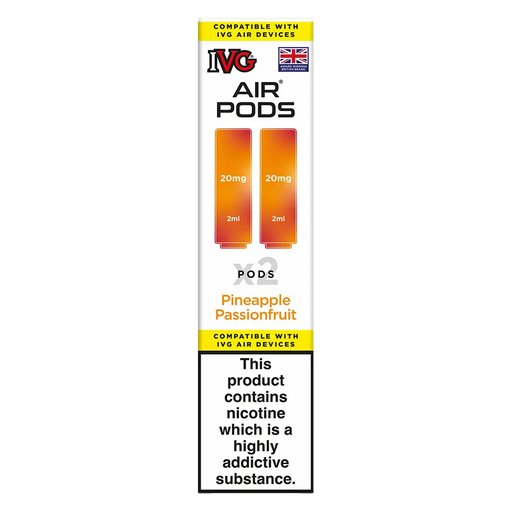 IVG Air Prefilled Pods Pineapple Passionfruit