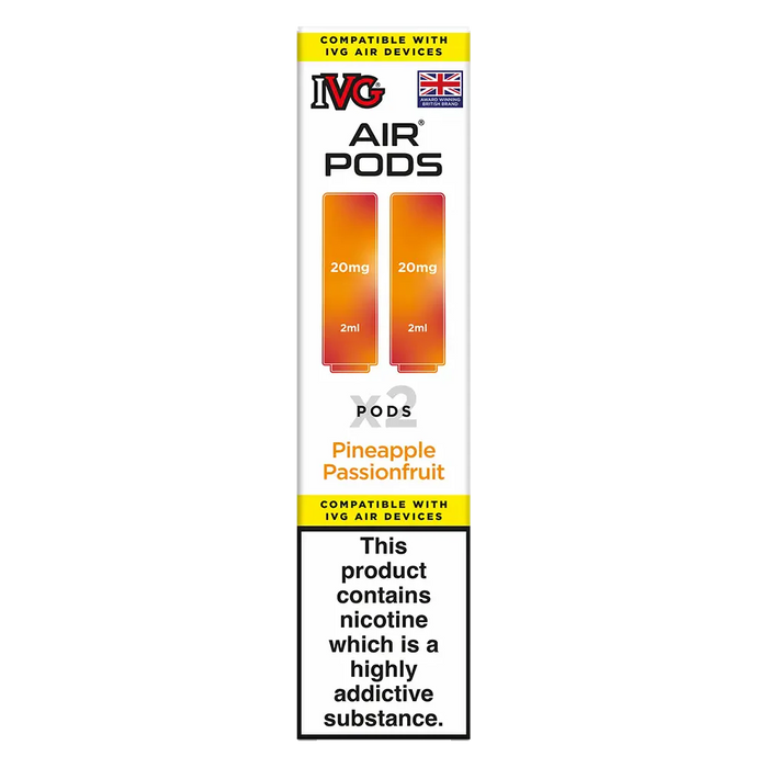 IVG Air Prefilled Pods Pineapple Passionfruit