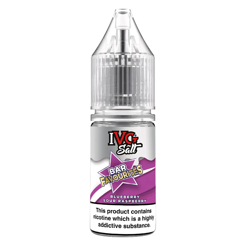 IVG Bar Favourites Blueberry Sour Raspberry Nic Salt E-Liquid