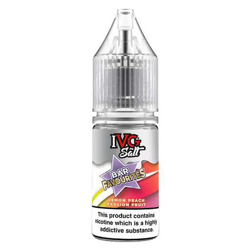 IVG Bar Favourites Lemon Peach Passion Fruit Nic Salt E-Liquid