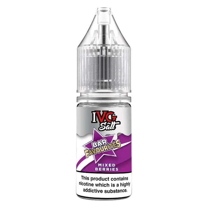 IVG Bar Favourites Mixed Berries Nic Salt Vape Juice