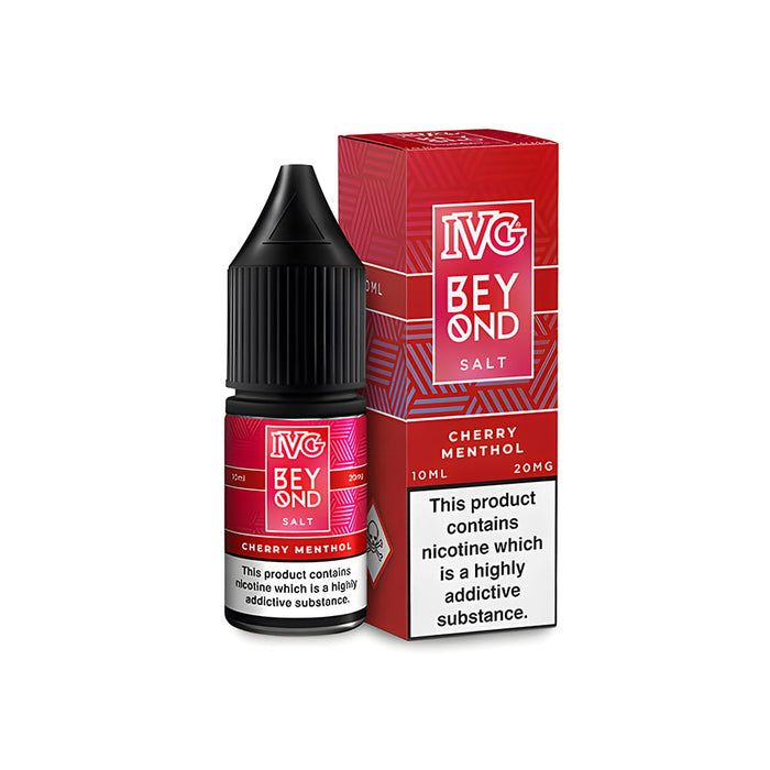 IVG Beyond Cherry Menthol Nic Salt Vape Juice