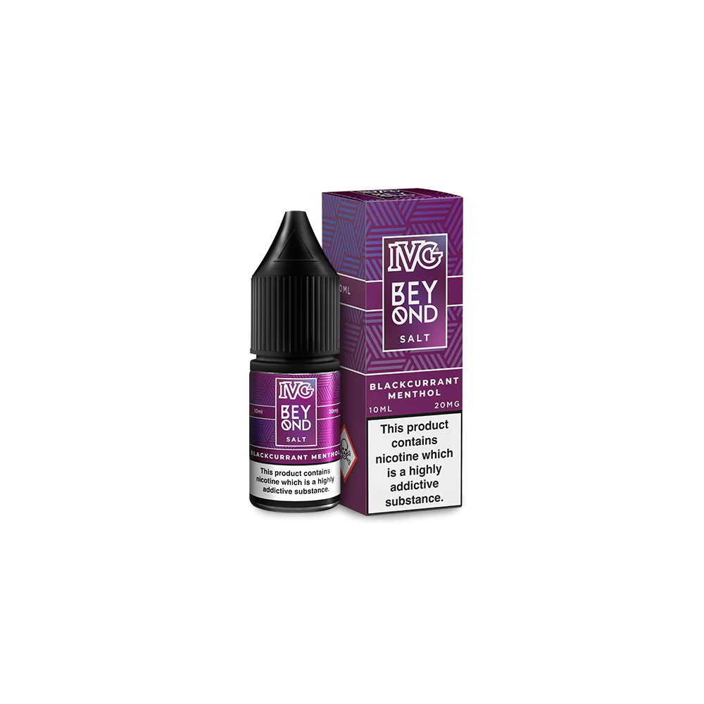 IVG Beyond Blackcurrant Menthol Nic Salt E-Liquid