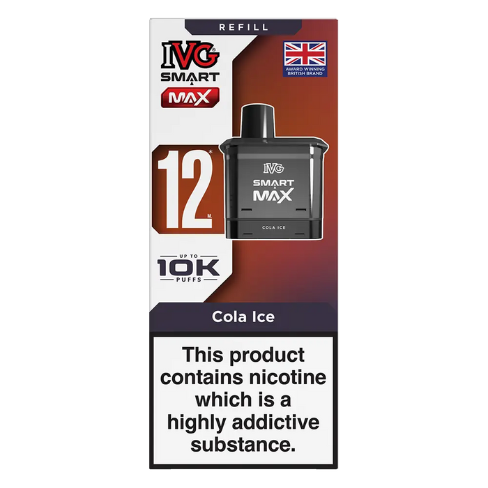 IVG Smart Max Prefilled Vape Pods - ONLY 7.99 IVG Smart Max Prefilled Vape Pods - ONLY 7.99