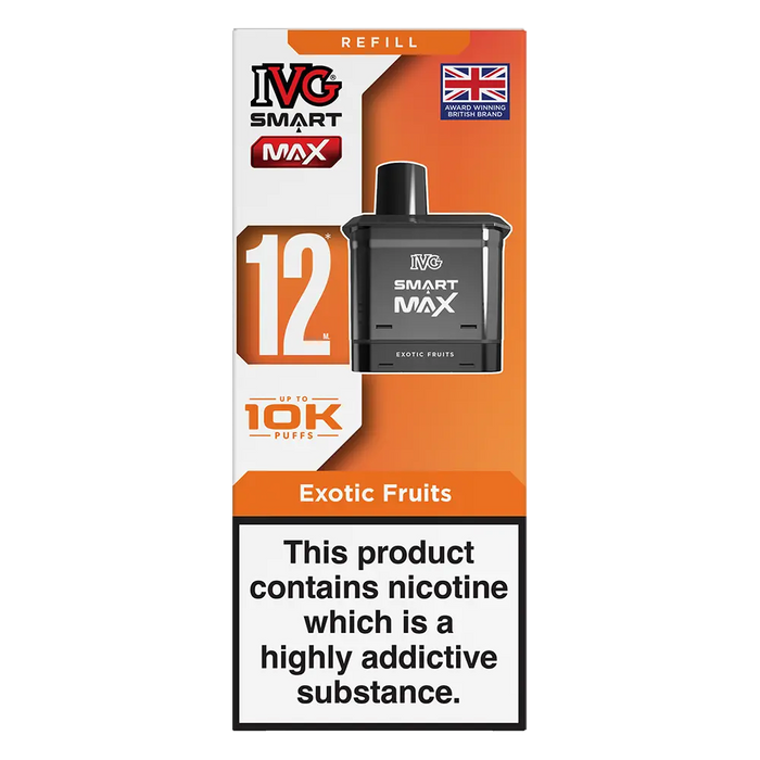 IVG Smart Max Prefilled Vape Pods - ONLY 7.99 IVG Smart Max Prefilled Vape Pods - ONLY 7.99