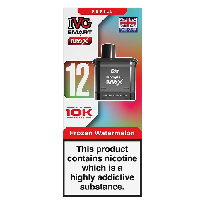 IVG Smart Max Prefilled Vape Pods - ONLY 7.99 IVG Smart Max Prefilled Vape Pods - ONLY 7.99