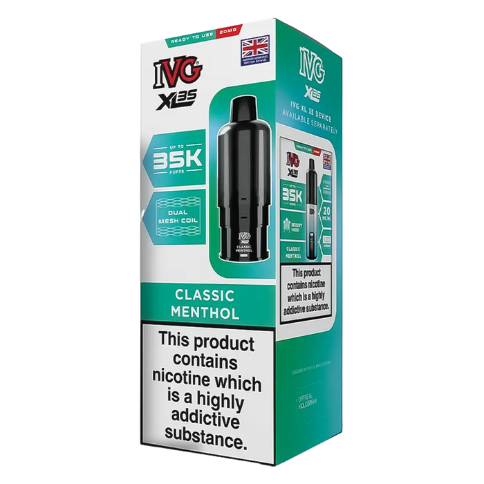 IVG XL 35K Prefilled Pods