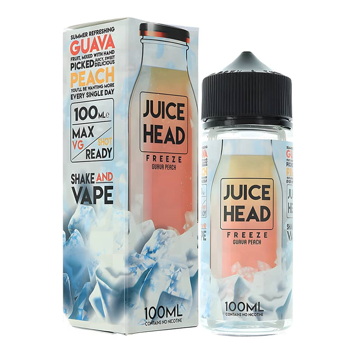 Juice Head Guava Peach Freeze Vape Juice 100ml Juice Head Guava Peach Freeze Vape Juice 100ml