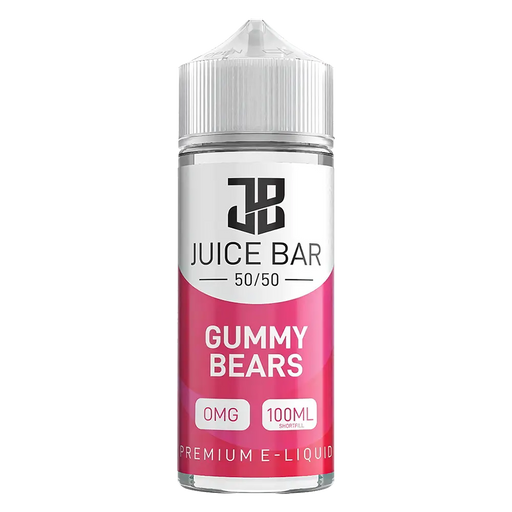 Juice Bar Gummy Bears 100ml Shortfill E-Liquid