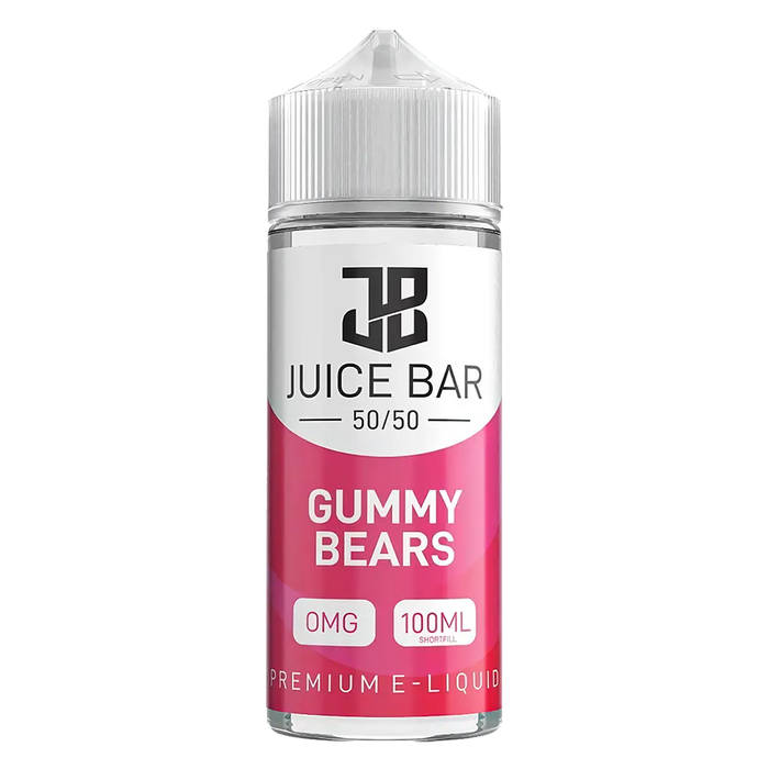 Juice Bar Gummy Bears 100ml Shortfill E-Liquid