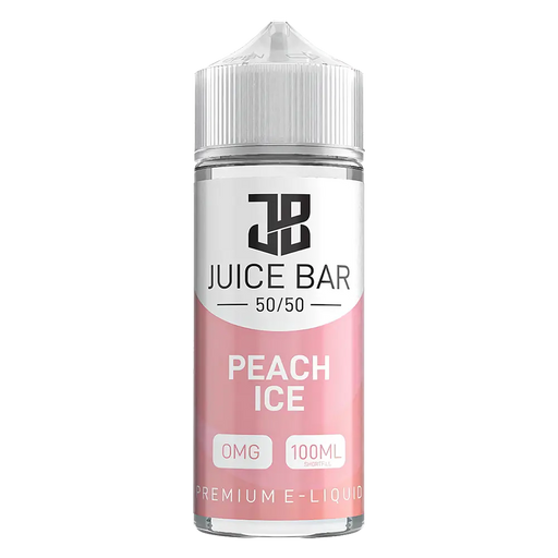 Juice Bar Peach Ice 100ml Shortfill E-Liquid