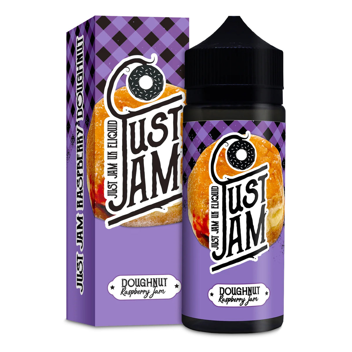 Just Jam Raspberry Doughnut 100ml Vape Juice