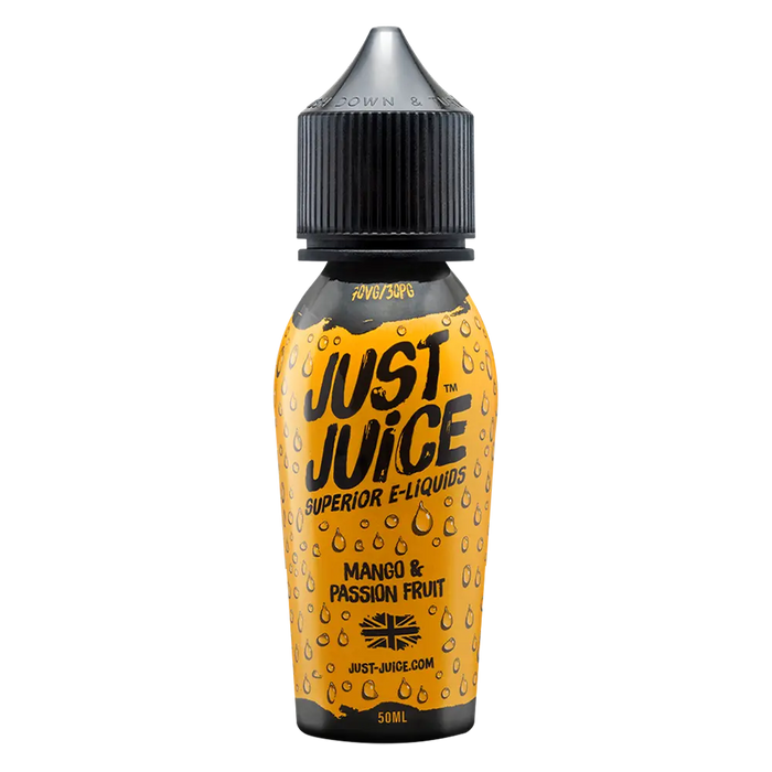 Mango & Passion Fruit 50ml Shortfill E-Liquid by Just Juice