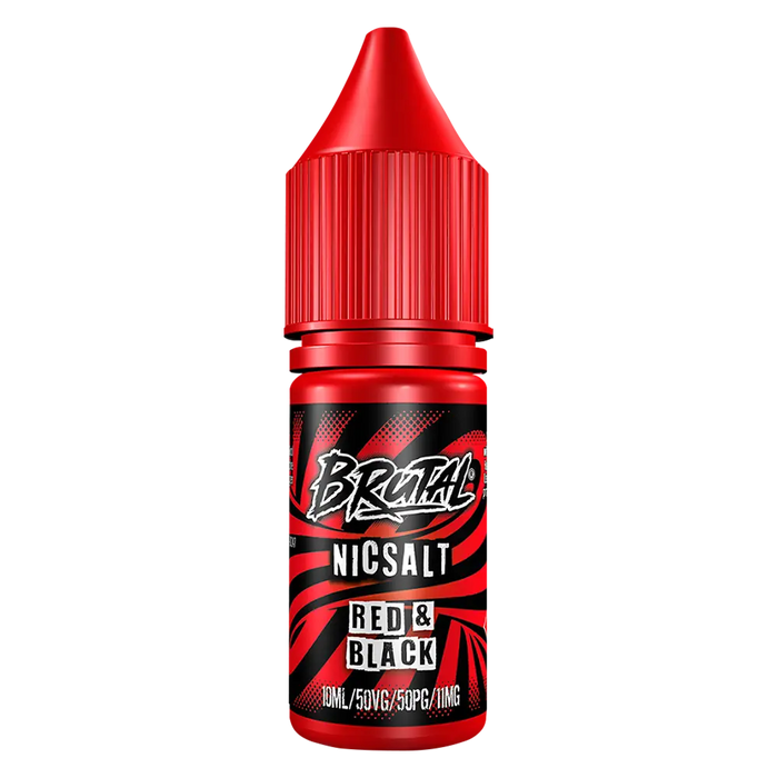 Just Juice Brutal Red & Black Nic Salt Vape Juice