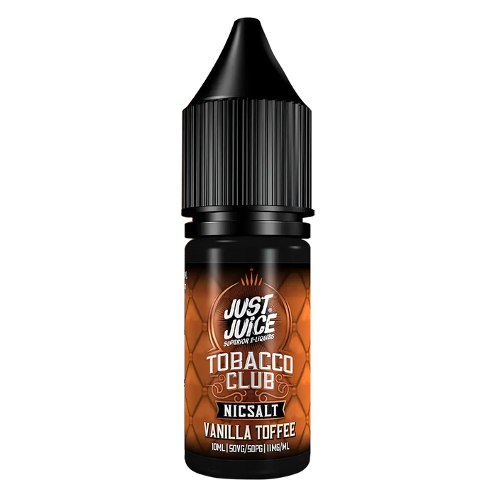 Just Juice Tobacco Club Vanilla Nic Salt Vape Juice