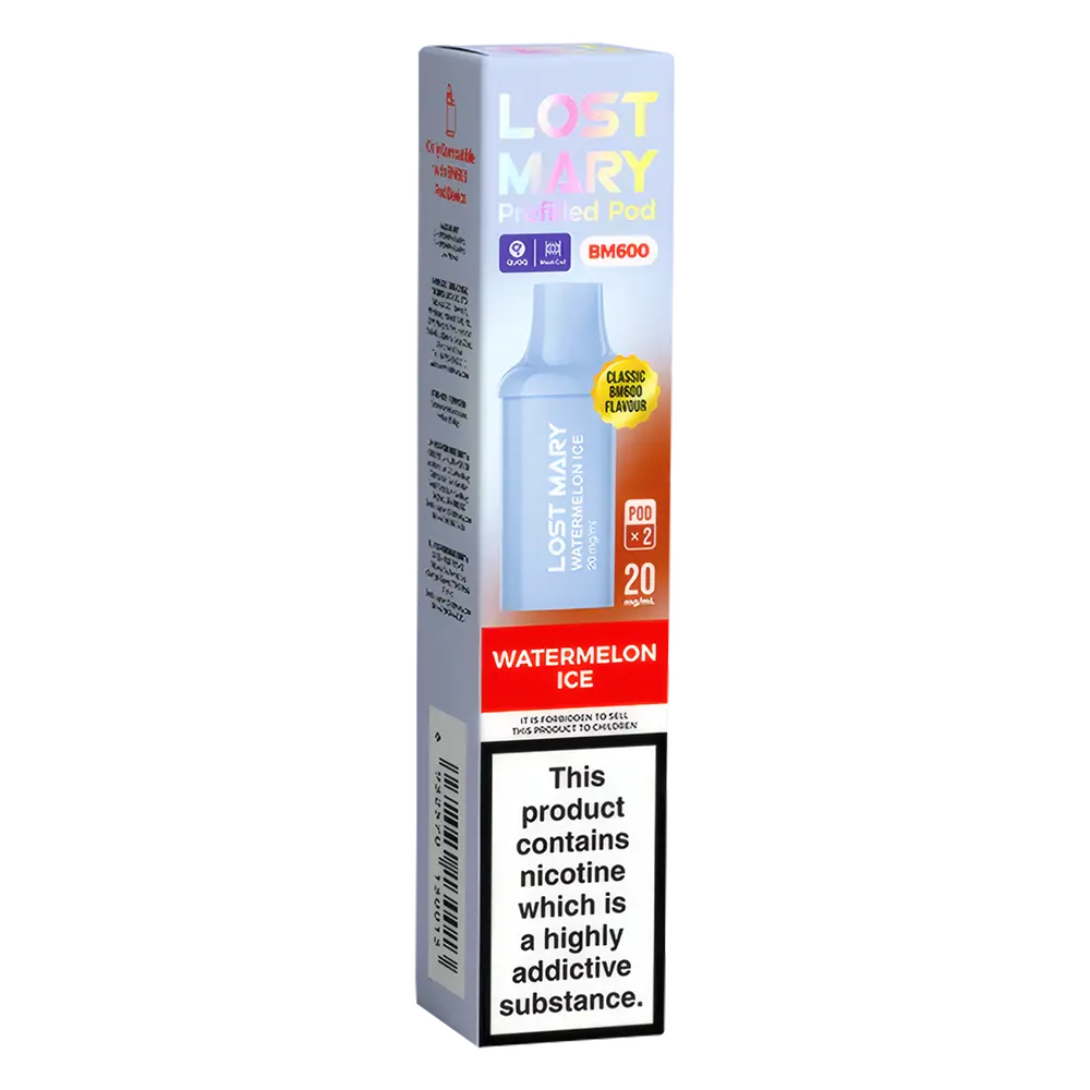 Lost Mary BM600 Prefilled Pods | 3 for 12 Lost Mary Pods Lost Mary BM600 Prefilled Pods | 3 for 12 Lost Mary Pods