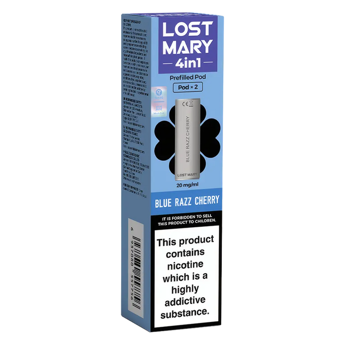 Lost Mary 4 in 1 Prefilled Vape Pods - Replacement Pods Lost Mary 4 in 1 Prefilled Vape Pods - Replacement Pods