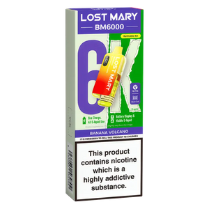 Lost Mary BM6000 Banana Volcano Prefilled Pod Kit
