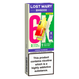 Lost Mary BM6000 Hawaii Sunrise Prefilled Pod Kit