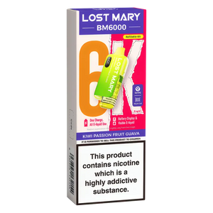 Lost Mary BM6000 Kiwi Passionfruit Guava Prefilled Pod Kit