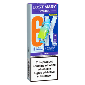 Lost Mary BM6000 Miami Mint Prefilled Pod Kit