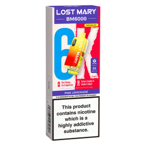Lost Mary BM6000 Pink Lemonade Prefilled Pod Kit