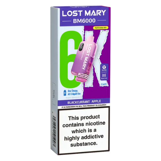 Lost Mary BM6000 Blackcurrant Apple Prefilled Pod Kit