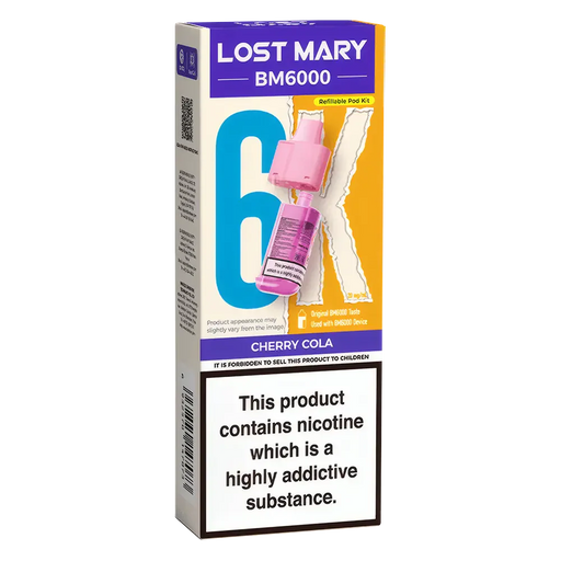 Lost Mary BM6000 Cherry Cola Prefilled Pods