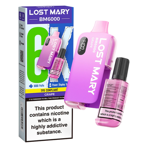 Lost Mary BM6000 Grape Disposable Vape