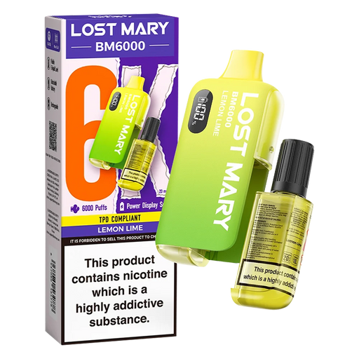 Lost Mary BM6000 Lemon Lime Disposable Vape