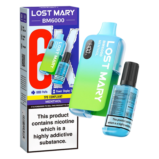Lost Mary BM6000 Menthol Disposable Vape