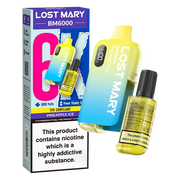 Lost Mary BM6000 Pineapple Ice Disposable Vape