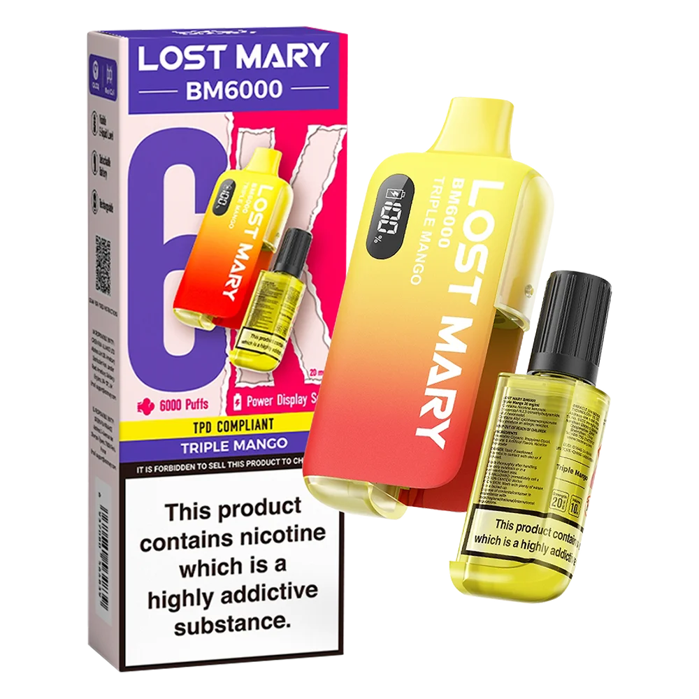 Lost Marry BM6000 Disposable Vape Kit