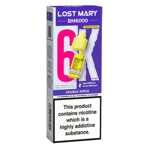 Lost Mary BM6000 Double Apple Prefilled Pods