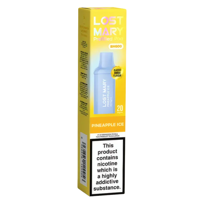 Lost Mary BM600 Pineapple Ice Prefilled Pods