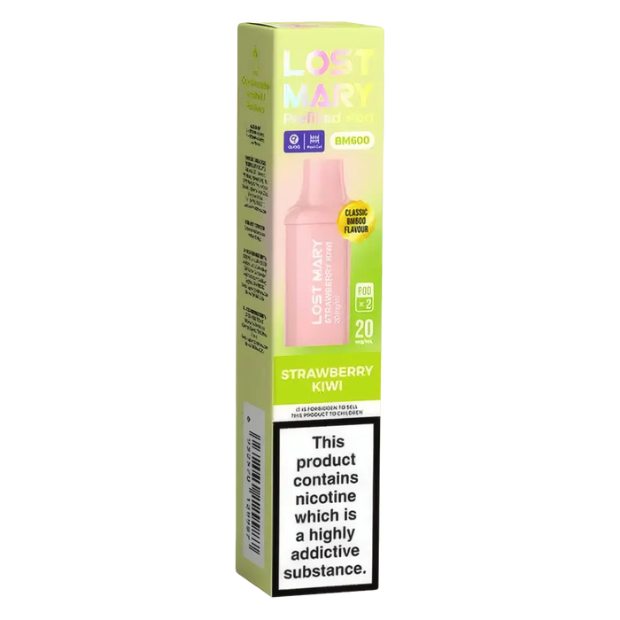 Lost Mary BM600 Strawberry Kiwi Prefilled Pods