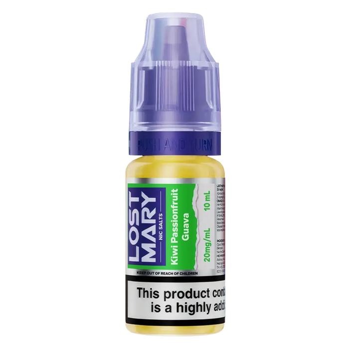 Lost Mary Kiwi Passionfruit Guava Nic Salt