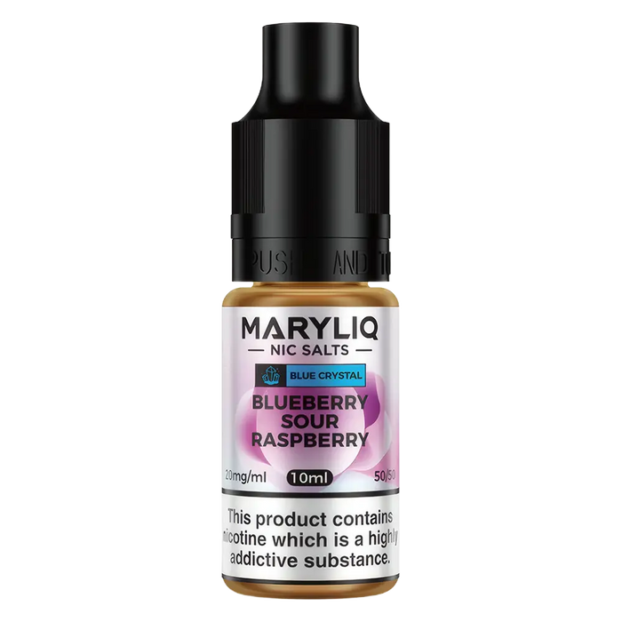 Lost Mary Maryliq Blue Crystal Blueberry Sour Raspberry Nic Salt Vape Juice