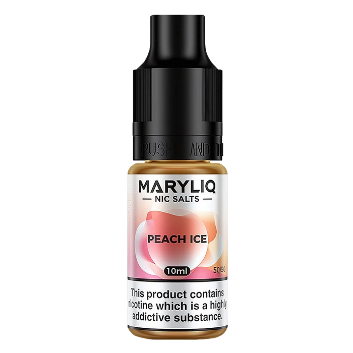 Maryliq Peach Ice Nic Salt by Lost Mary Vape