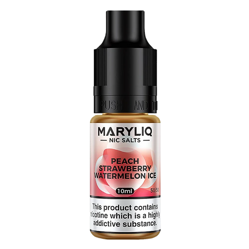 Maryliq Peach Strawberry Watermelon Nic Salt by Lost Mary Vape