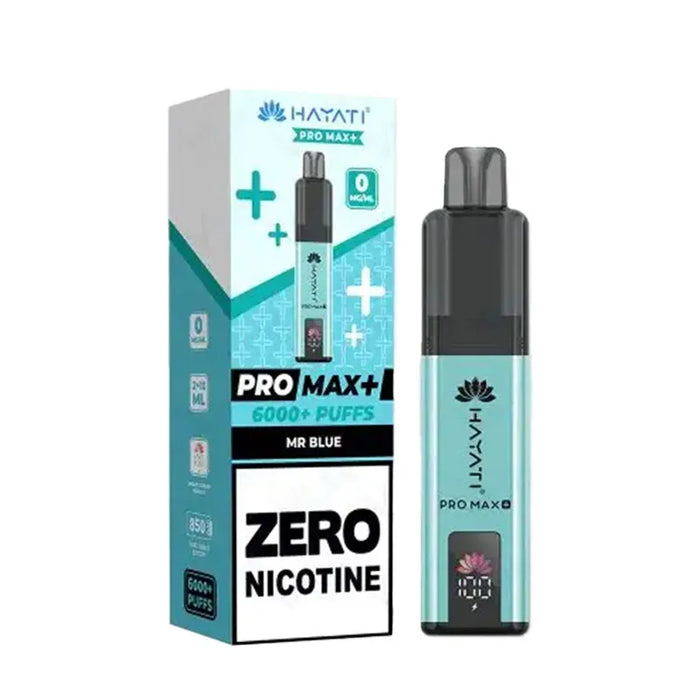 Mr Blue Hayati Pro Max Plus 6000 Zero Nicotine Pod Kit