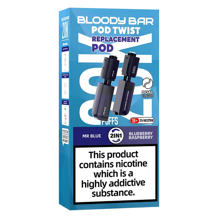 Bloody Bar Ultra Twist 20K Prefilled Pods