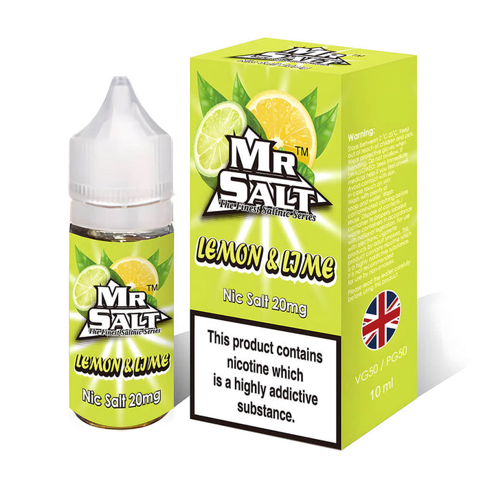 Mr Salt Lemon & Lime Nic Salt Vape Juice