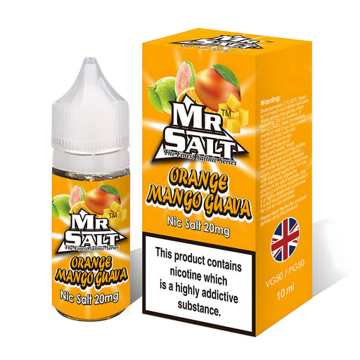Mr Salt Orange Mango Guava Nic Salt Vape Juice