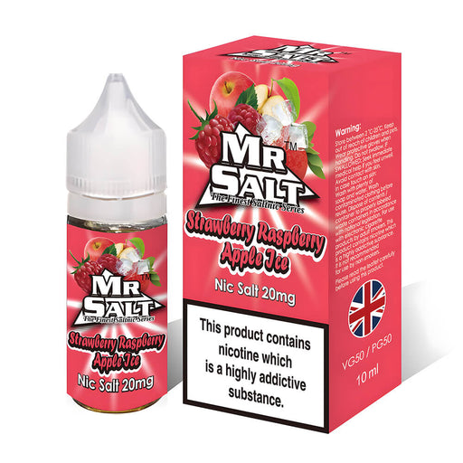 Mr Salt Strawberry Raspberry Apple Ice Nic Salt Vape Juice