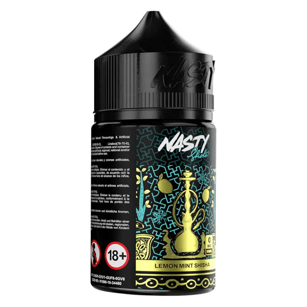 Nasty Juice Shisha Lemon Mint Vape Juice 50ml