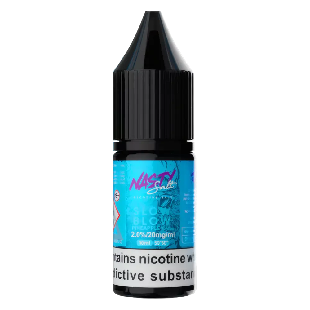 Nasty Salt Slow Blow Nic Salt E-Liquid - 2.99 Only Nasty Salt Slow Blow Nic Salt E-Liquid - 2.99 Only