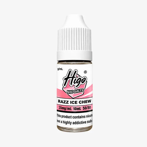 Higo Crystal Razz Ice Chew Nic Salt 