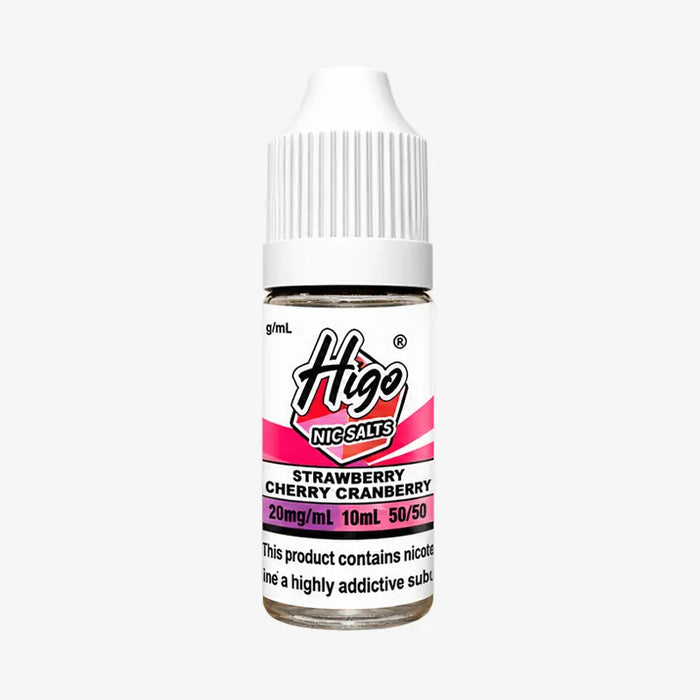 Higo Crystal Strawberry Cherry Cranberry Nic Salt
